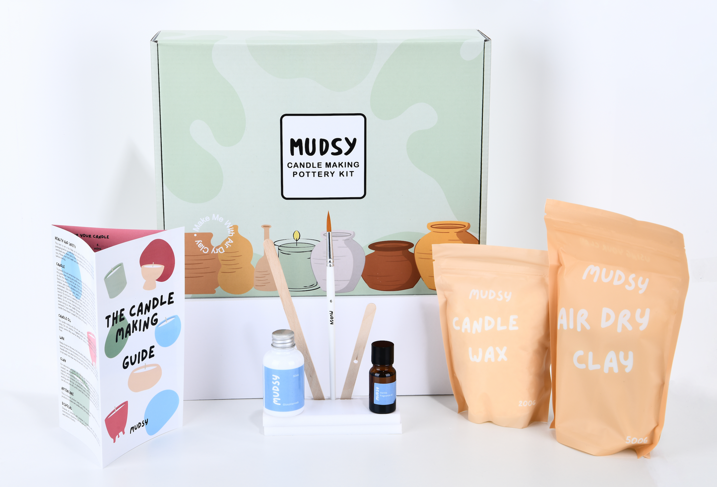 Home Pottery Candle Making Kit